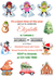 Merry Christmas Kids Party Digital Invitation - Custom Digital Holiday Card invitation