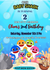 Personalized Baby Shark Digital Birthday Invitation - Fun & Custom Party Digital Invite
