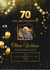 70th Birthday Party Card Invitation - 70th Birthday  Adult Party Digital Invite