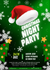 Christmas Party Theme Digital Card Invitation - Custom Christmas party Card Invites