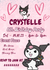 Kuromi Digital Birthday Invitation – Cute, Mysterious & Perfect for a Magical Celebration