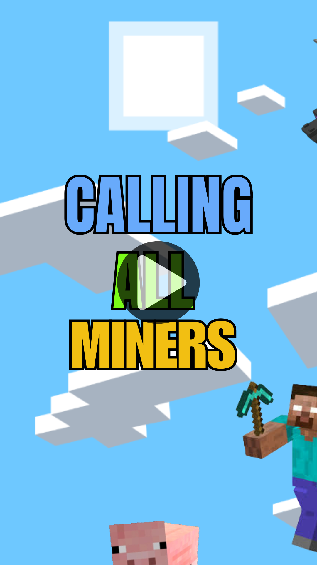 Minecraft-Themed Kids Birthday Video Invitation – Fun Animated Digital Invite