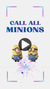 Minions Birthday Video Invitation – Call All Minions Digital Party Invite for Kids