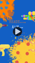 Nerf Battle Birthday Party Video Invitation - Dart Gun War Battle Theme Party Digital Invite