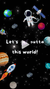 Outer Space Animated Video Invitation – Boys Birthday Party Digital Invite