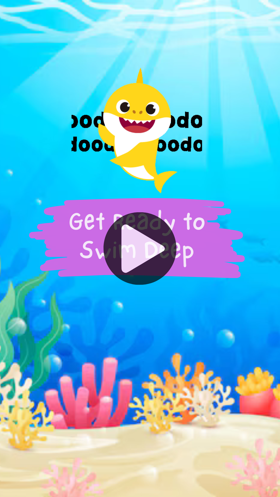 Baby Shark Kids Birthday Video Invitation – Animated Party Digital Invite for Kids