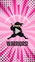 Pink-Themed Ninja Girl Birthday Digital Invitation – Animated Video Invite for Girls