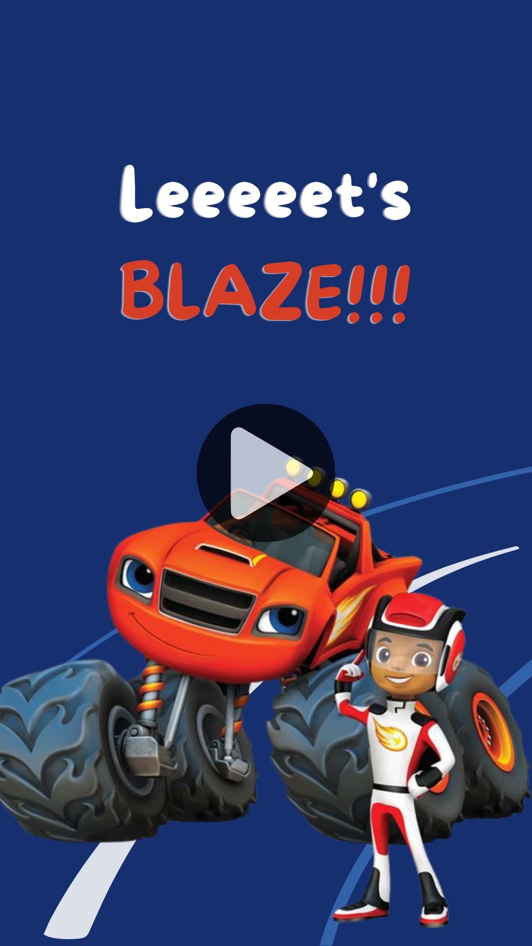 Blaze and the Monster Birthday Video Invitation – Fun Animated Party Digital Invite