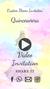 Custom Theme Quinceañera Party Video Invitation - Personalized Digital Invite for Her