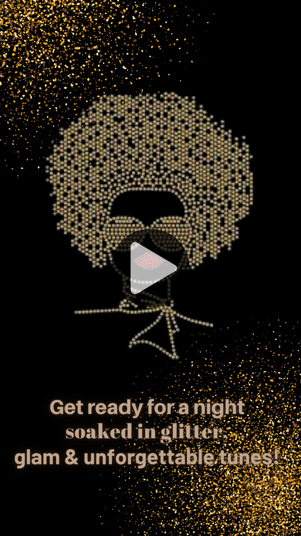Disco Party Theme Video Invitation – Fabulous Disco Birthday Party Digital Invite