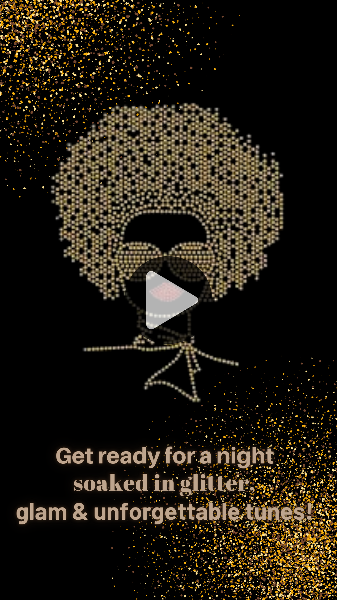 Disco Party Theme Video Invitation – Fabulous Disco Birthday Party Digital Invite