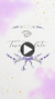 Elegant Lavender Theme Wedding Video Invitation – Custom Digital Invite