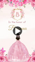 Soft Pink & Gold Quinceañera Digital Invitation - For Her Special Day A Graceful Video Invite