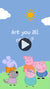 Peppa Pig Birthday Video Invitation – Personalized Animated Peppa Pig Party Digital Invite
