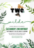 Wild Jungle Adventure Birthday Digital Invitation - Wild Jungle Theme party Card Invites